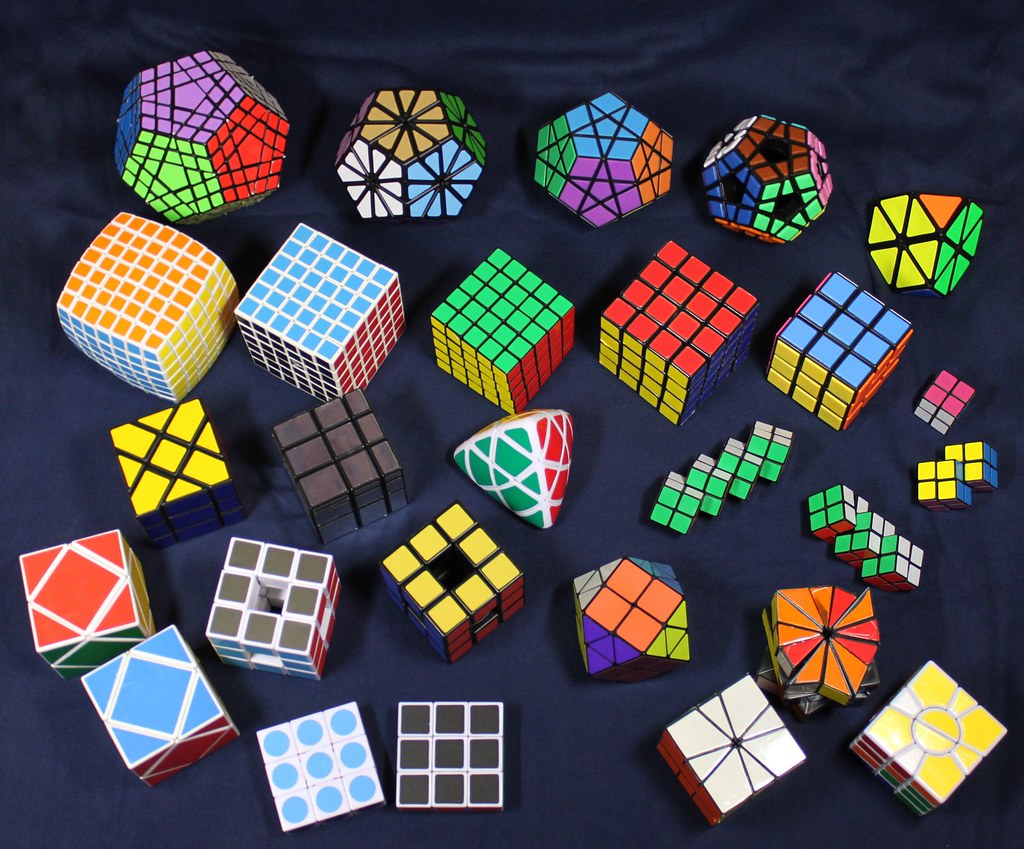Rubik's Cube Collection - coleção de cubos mágicos - Cubo Mágico